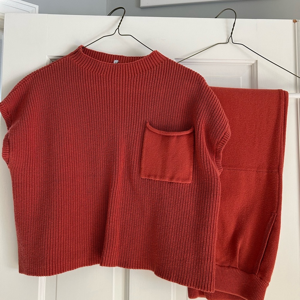 ANRABESS Women's Two Piece Outfits Sweater Set